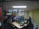 Skylights in office