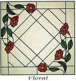 Leadlight Floral